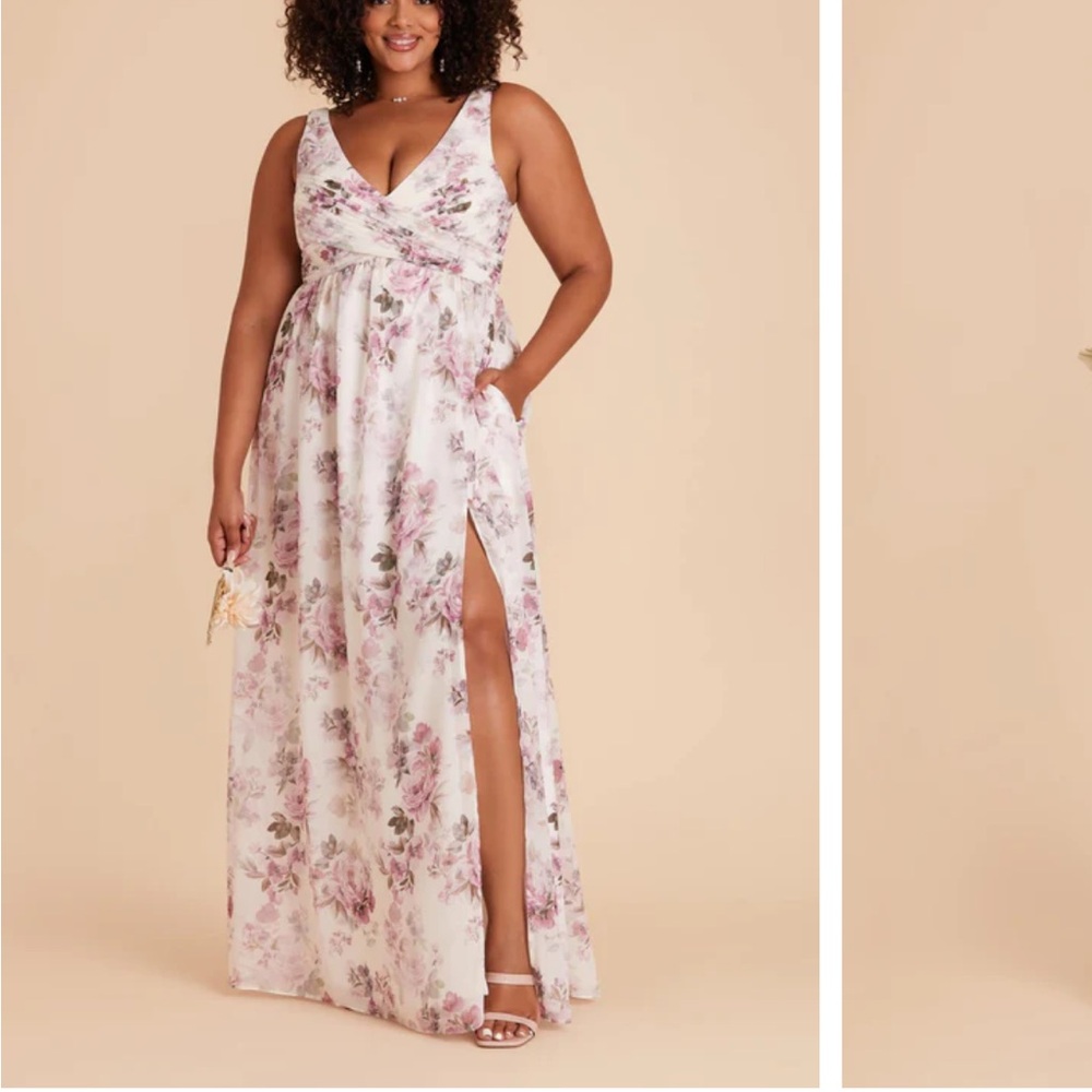 Birdy Grey Bridesmaid Dress- Dusty Pink Peonies